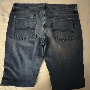 7 For All Mankind Relaxed Fit Indigo Jeans